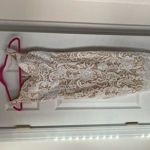 Missguided white lace dress, brand new with tags